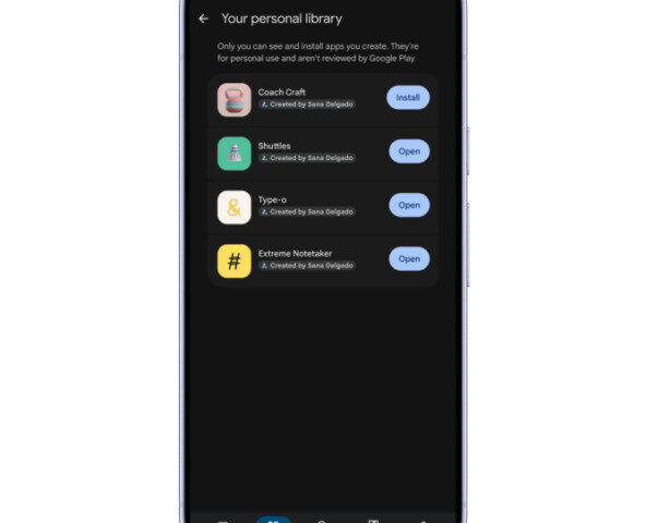 Google разрешила устанавливать на Android приложения, созданные с помощью AI Studio, без публикации в Google Play