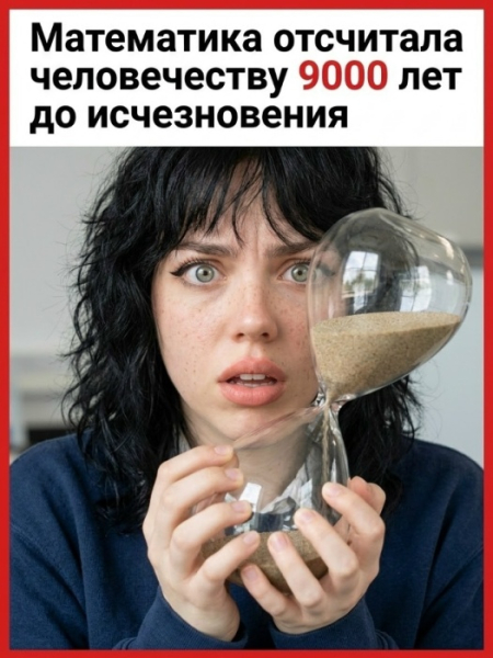 Математический расчёт может привести к выводу, который звучит неожиданно: у человечества может быть гораздо меньше времени впереди, чем принято думать