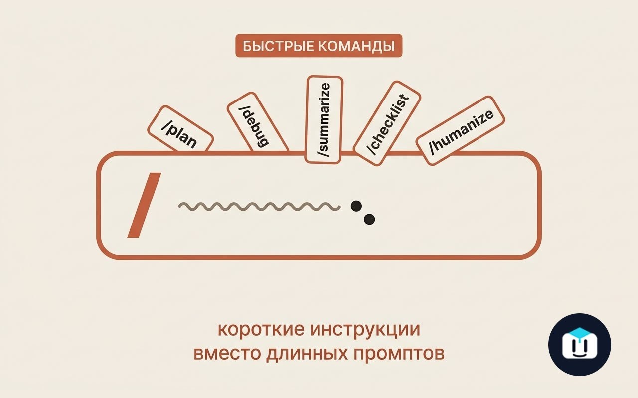 Команды для Claude, которые экономят время Это не официальные команды….