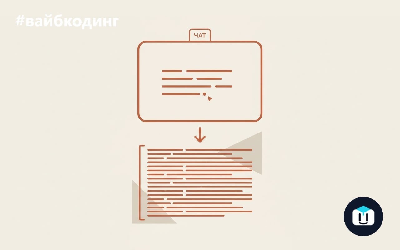 Промпт-заготовка для старта нового вайбкодинг-проекта Первое сообщение агенту определяет, насколько…