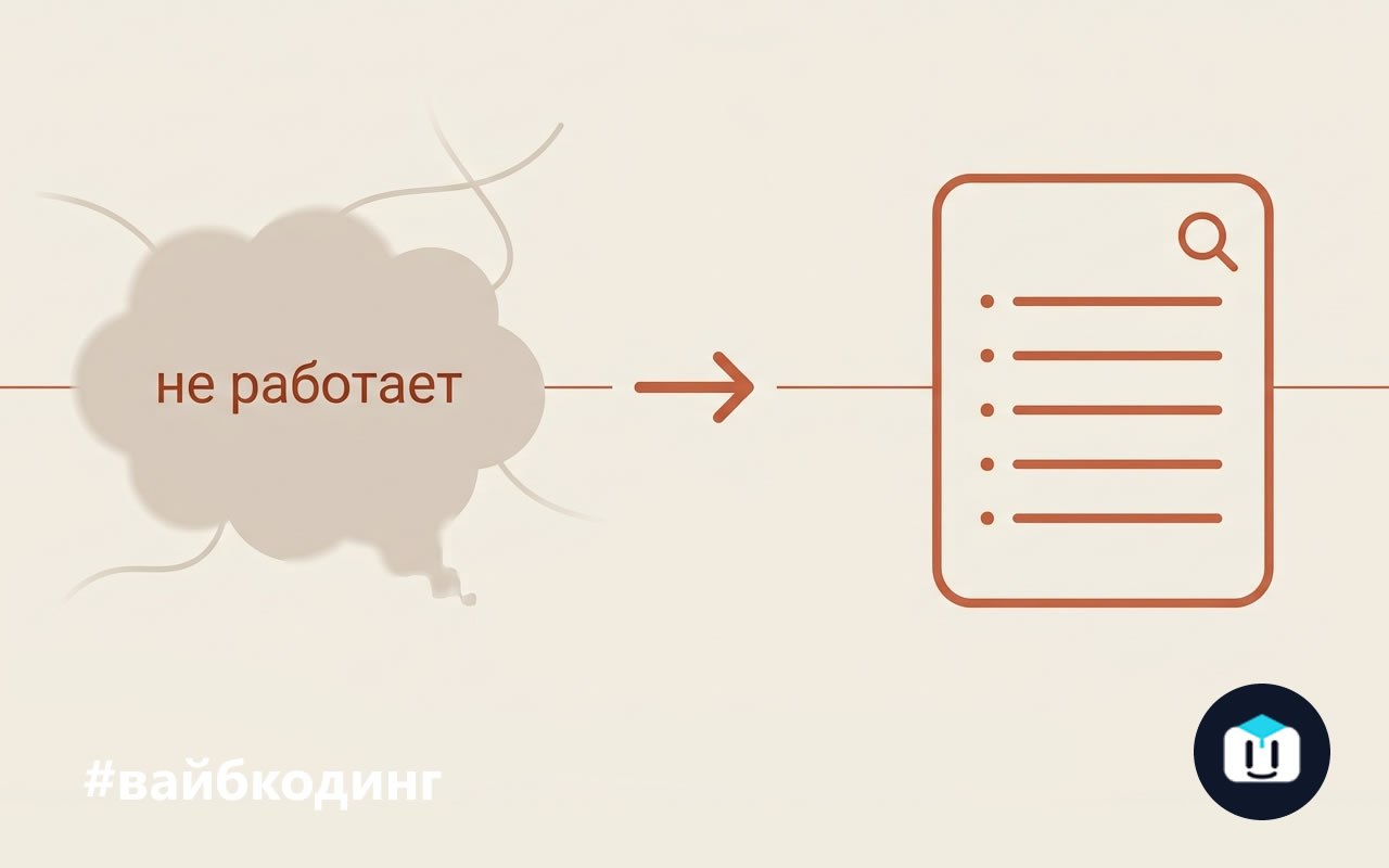 «Не работает» — и ИИ начинает гадать, а не чинить…