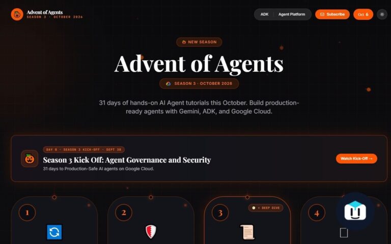 Google запустила 31-дневный бесплатный курс по созданию ИИ-агентов Advent of…