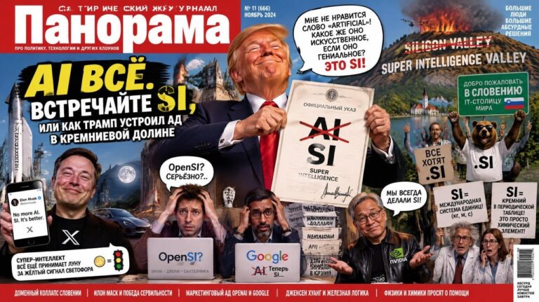 AI всё. встречайте SI, или как Трамп устроил ад в…