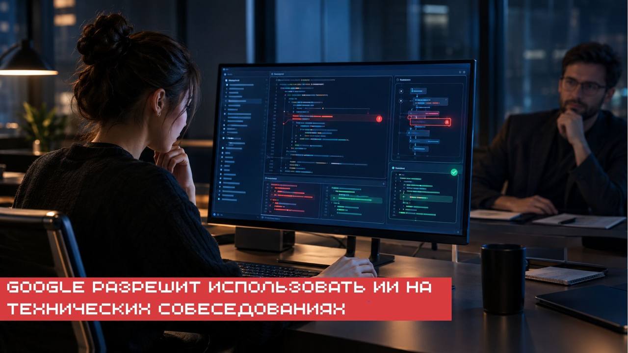 Google тестирует новый формат собеседований для разработчиков: кандидатам разрешат пользоваться…