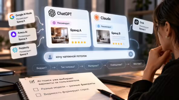 AI-поиск выбирает победителя ещё до того, как покупатель сформулировал критерии